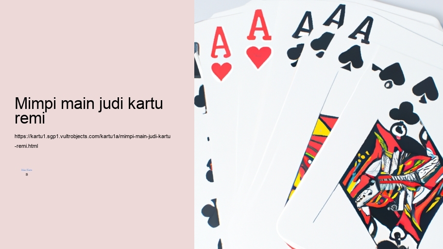 mimpi main judi kartu remi